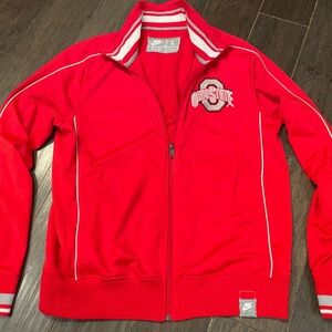 Vintage Red Ohio State Buckeyes Nike Jacket L